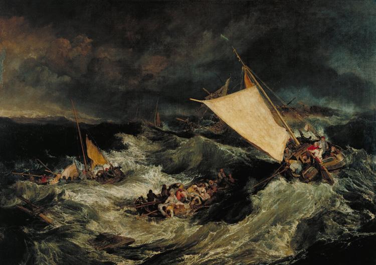 Joseph Mallord William Turner The Shipwreck (mk31) China oil painting art